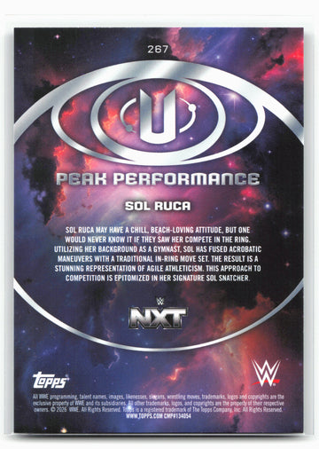 2026 Topps Universe WWE #267 Sol Ruca