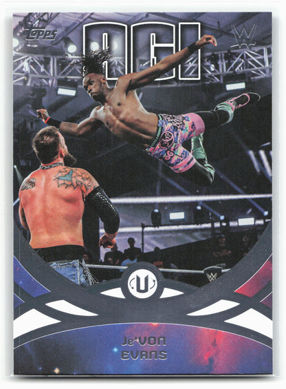 2026 Topps Universe WWE #266 Je'Von Evans