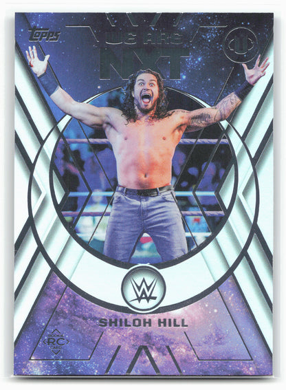 2026 Topps Universe WWE #NXT-1 Shiloh Hill We Are NXT