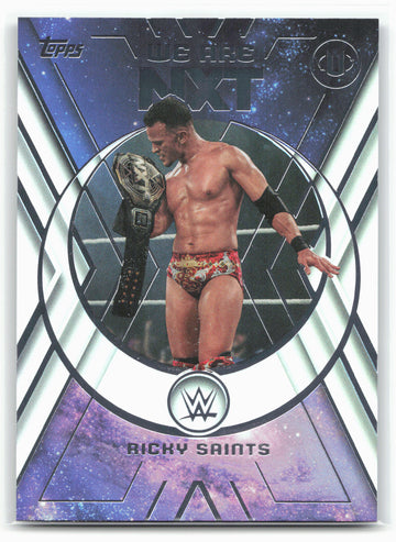 2026 Topps Universe WWE #NXT-8 Ricky Saints We Are NXT