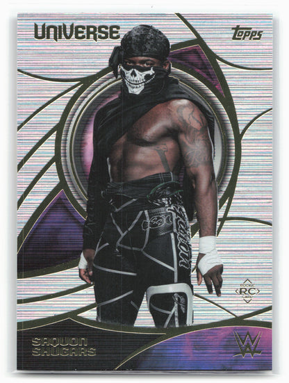 2026 Topps Universe WWE #163 Saquon Shugars Flare