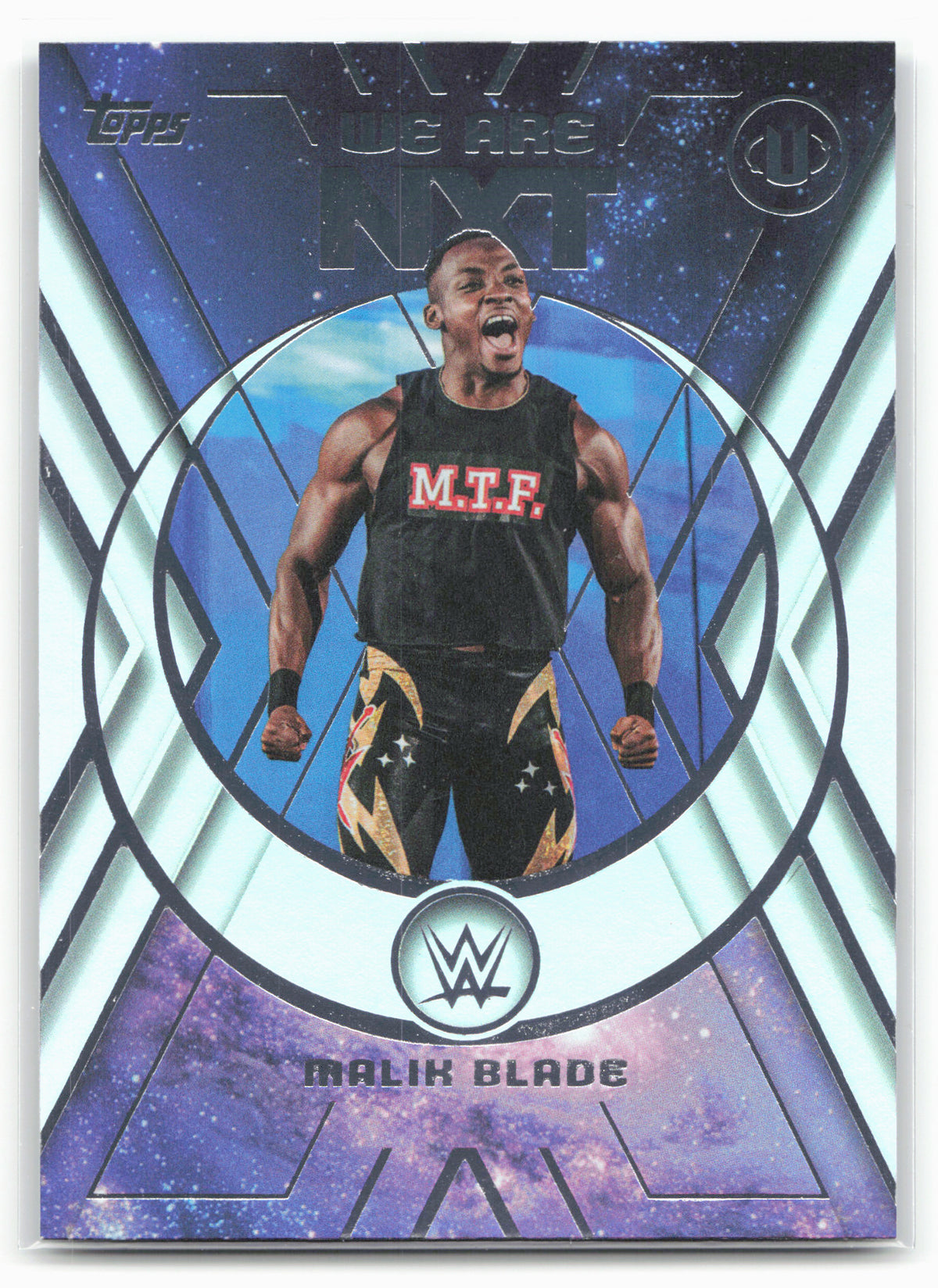 2026 Topps Universe WWE #NXT-9 Malik Blade We Are NXT