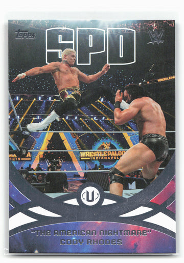 2026 Topps Universe WWE #235 "The American Nightmare" Cody Rhodes