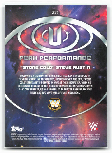 2026 Topps Universe WWE #217 "Stone Cold" Steve Austin