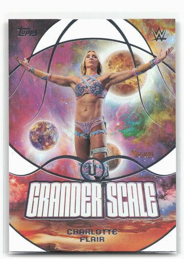 2026 Topps Universe WWE #GS-8 Charlotte Flair Grander Scale