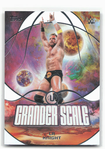 2026 Topps Universe WWE #GS-15 LA Knight Grander Scale