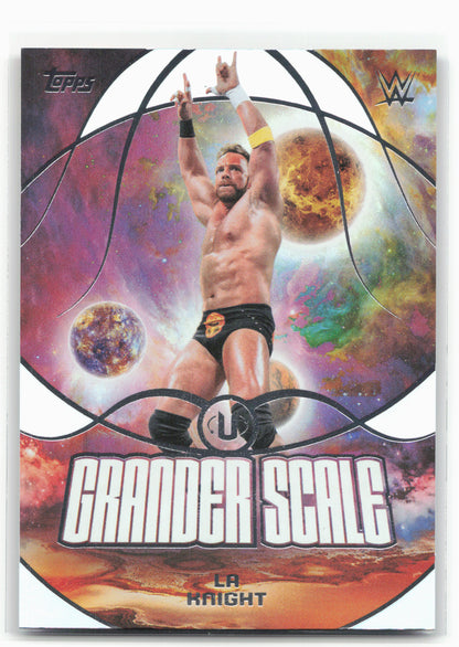 2026 Topps Universe WWE #GS-15 LA Knight Grander Scale