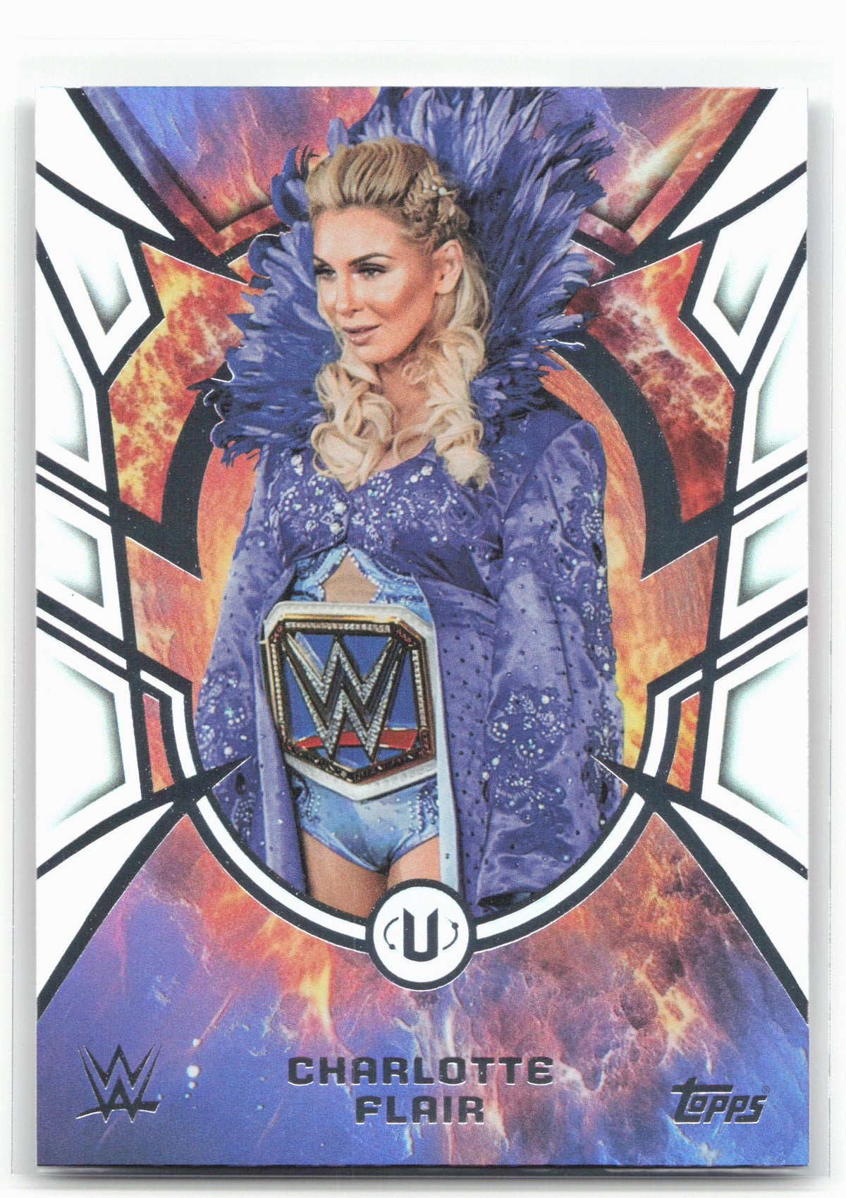 2026 Topps Universe WWE #GE-7 Charlotte Flair Grand Entrances