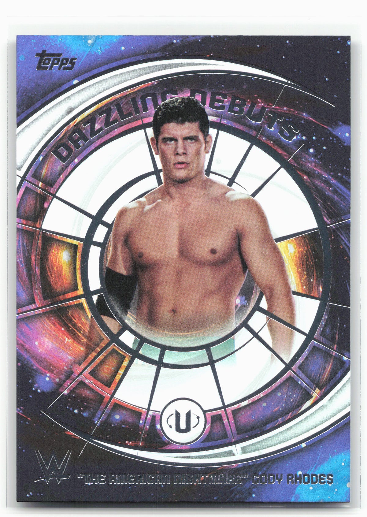 2026 Topps Universe WWE #DD-3 "The American Nightmare" Cody Rhodes Dazzling