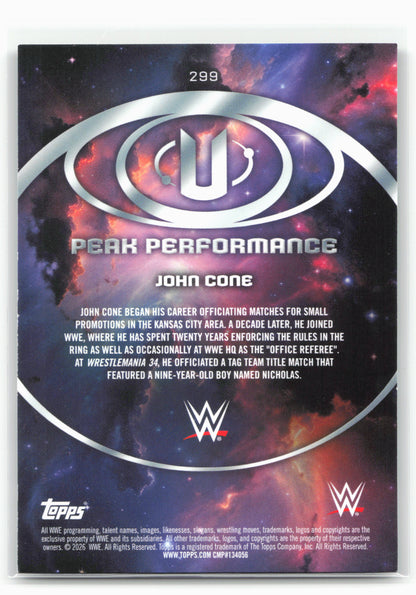 2026 Topps Universe WWE #299 John Cone