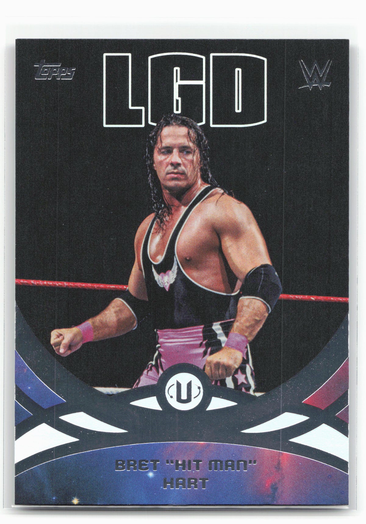 2026 Topps Universe WWE #214 Bret "Hit Man" Hart