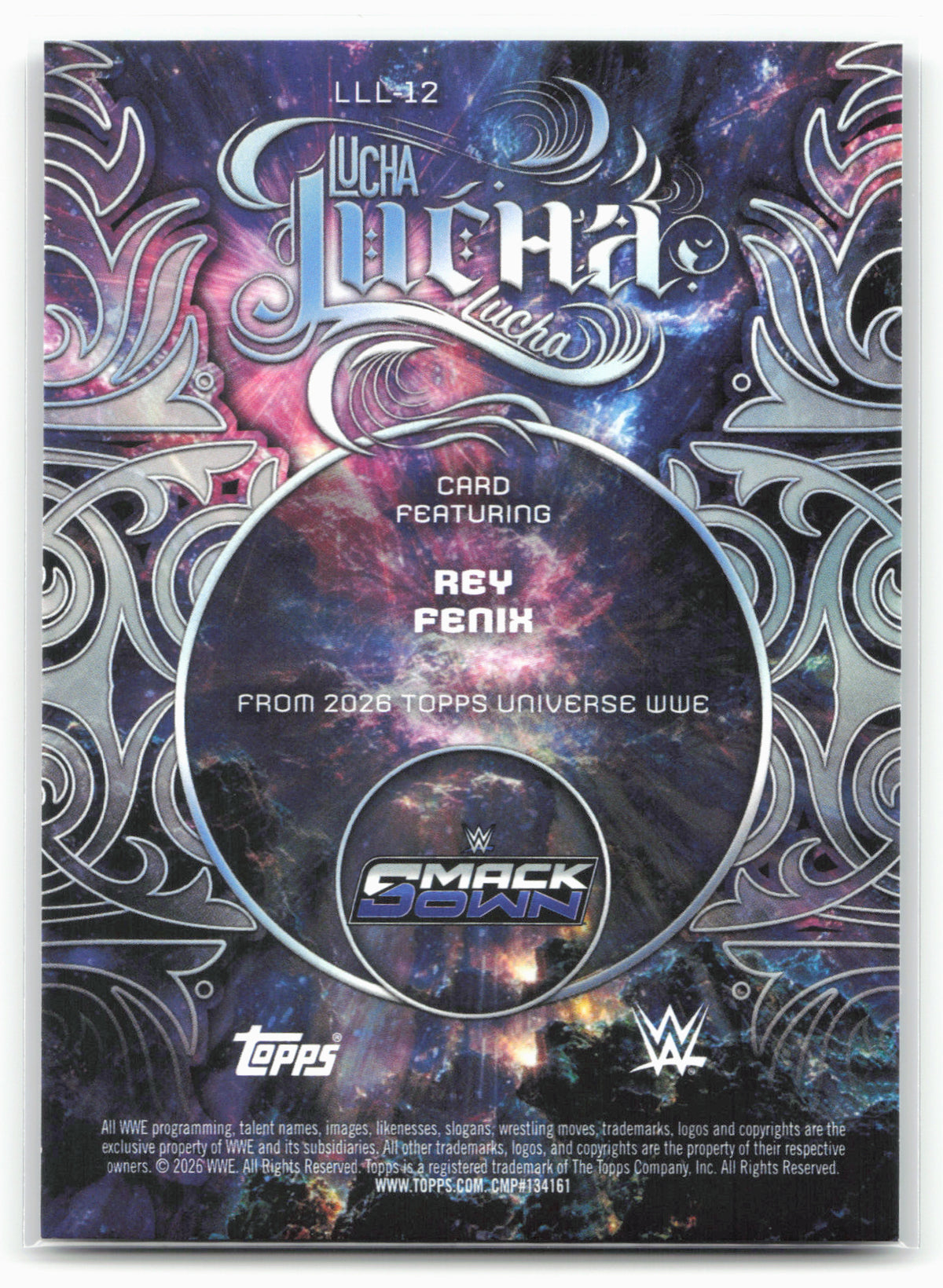 2026 Topps Universe WWE #LLL-12 Rey Fenix Lucha Lucha Lucha