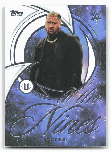2026 Topps Universe WWE #TTN-1 Solo Sikoa To The Nines