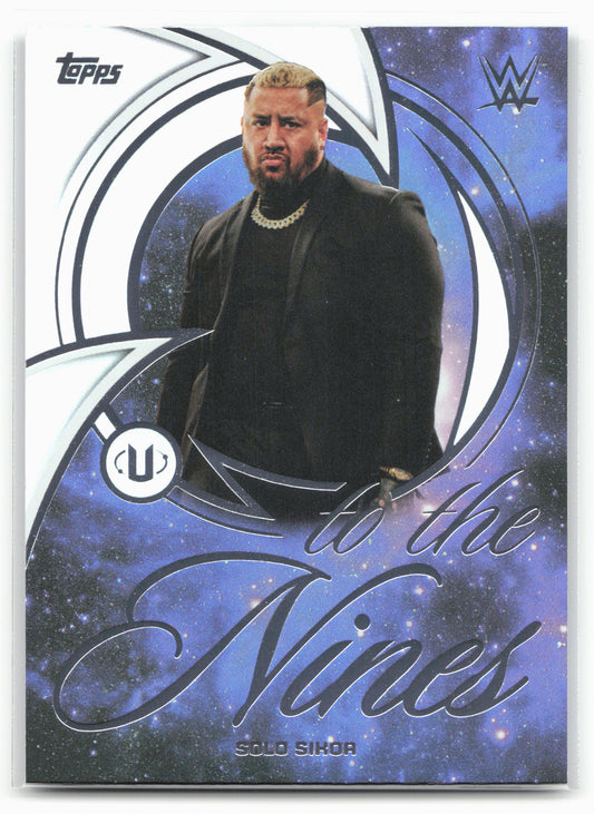 2026 Topps Universe WWE #TTN-1 Solo Sikoa To The Nines
