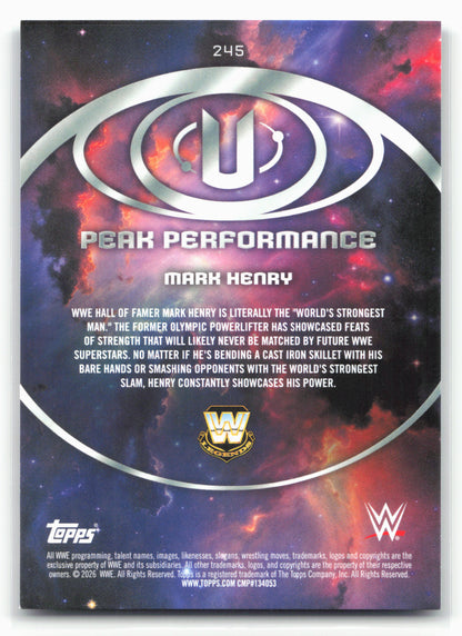 2026 Topps Universe WWE #245 Mark Henry