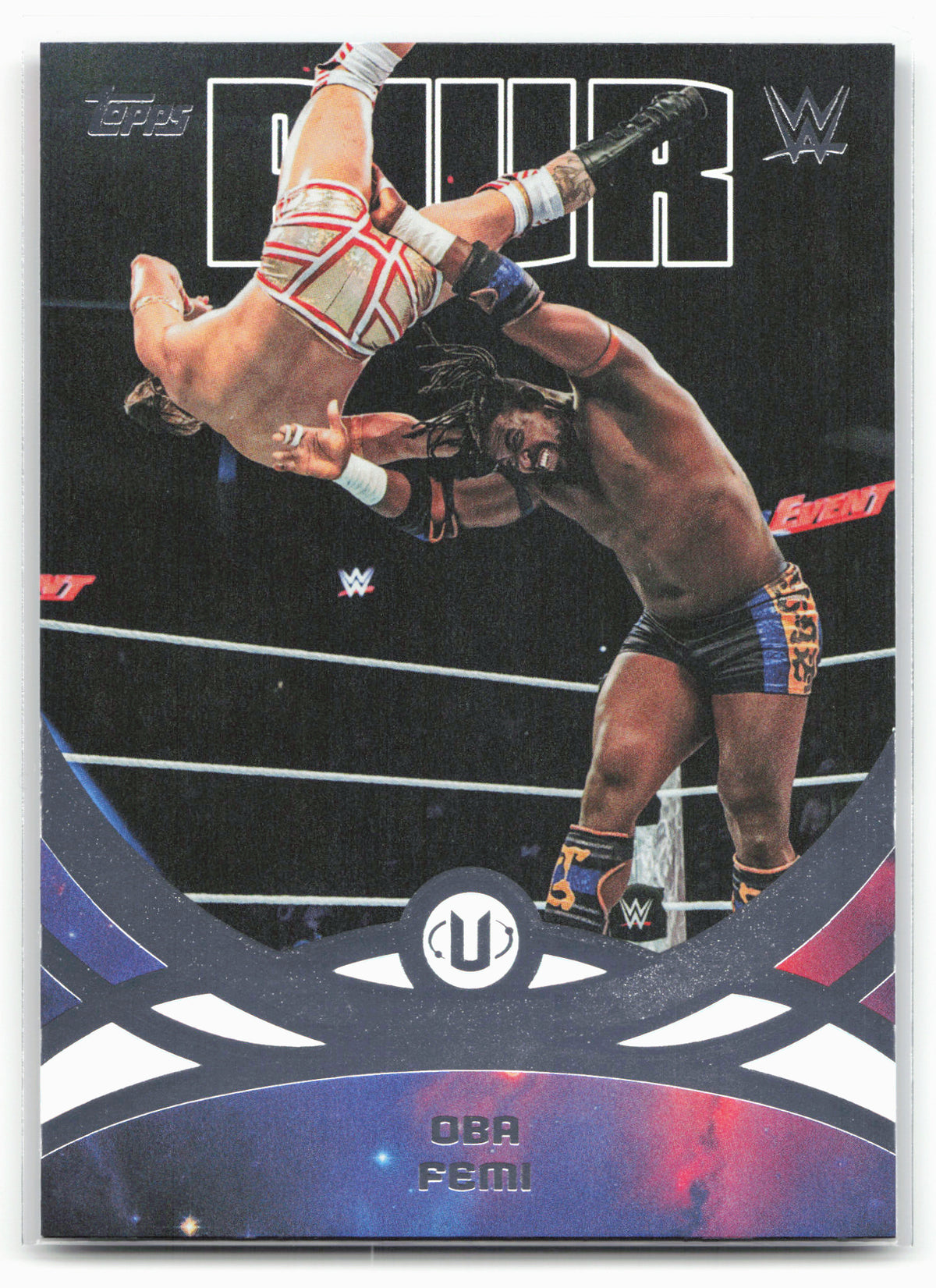 2026 Topps Universe WWE #249 Oba Femi