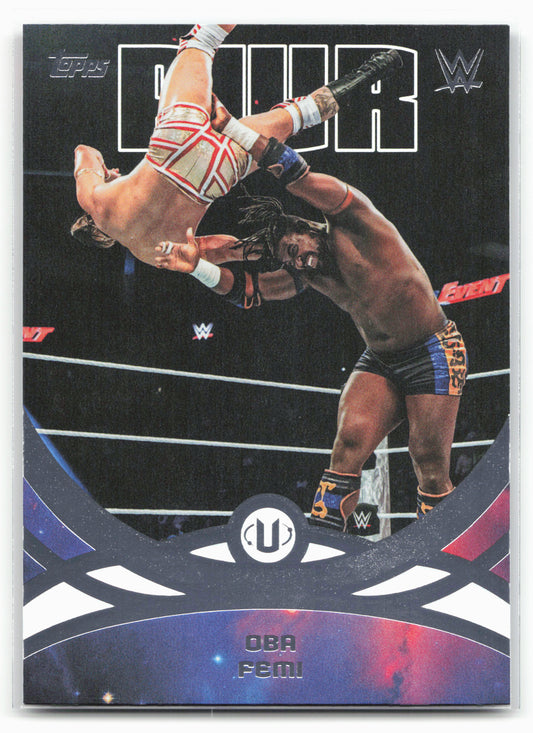 2026 Topps Universe WWE #249 Oba Femi