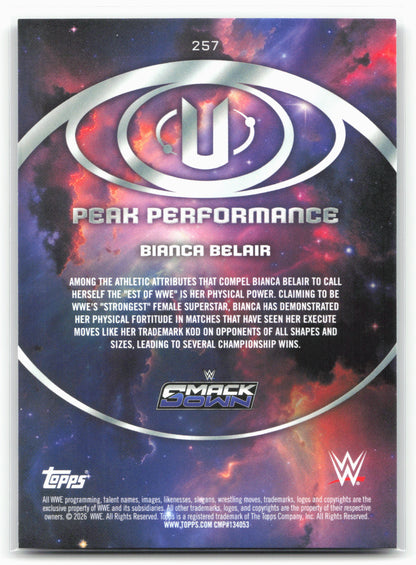 2026 Topps Universe WWE #257 Bianca Belair
