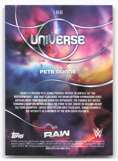 2026 Topps Universe WWE #186 Pete Dunne Rings