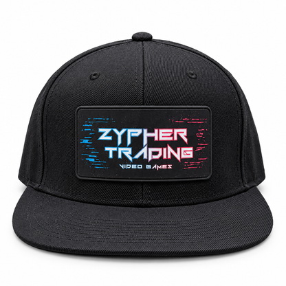 Zypher Trading Premium Snapback Hat – Neon Full Logo Patch