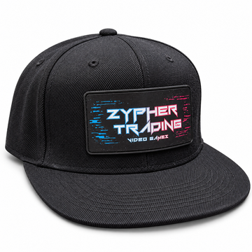 Zypher Trading Premium Snapback Hat – Neon Full Logo Patch