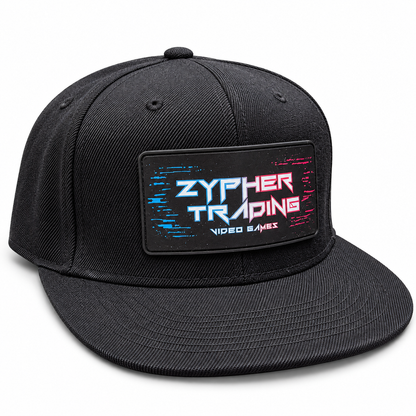 Zypher Trading Premium Snapback Hat – Neon Full Logo Patch