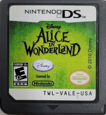 
Alice in Wonderland | Nintendo DS | cartridge | TWL-VALE-USA