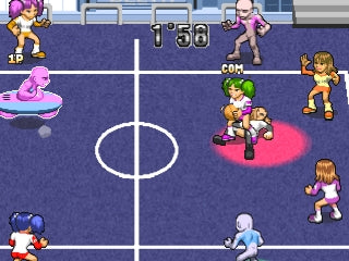 
All-Star Slammin' D-Ball | PlayStation | gameplay screenshot | PSXDataCenter linked regional Super Slammin' Dodgeball SLES-03961 ss7