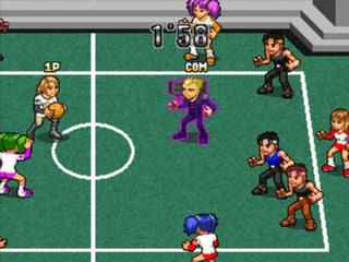 All-Star Slammin' D-Ball | PlayStation | gameplay screenshot | PSXDataCenter linked regional Super Slammin' Dodgeball SLES-03961 ss9
