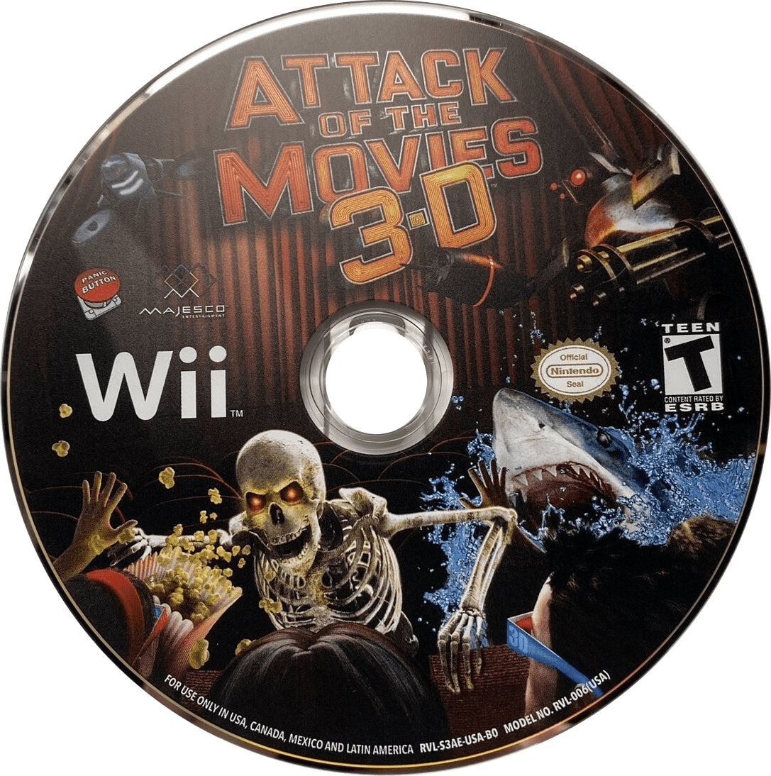 
Attack of the Movies 3-D | Nintendo Wii | disc