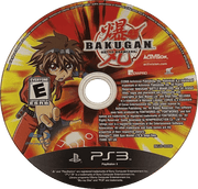 
Bakugan Battle Brawlers PS3 North American game disc