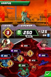 
Bakugan: Battle Trainer | Nintendo DS | menu screenshot 4