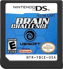 
Brain Challenge | Nintendo DS | cartridge | NTR-YBCE-USA