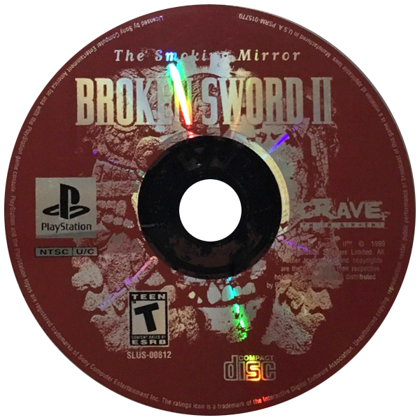 
Broken Sword II: The Smoking Mirror | PS1 | physical media | LaunchBox North America