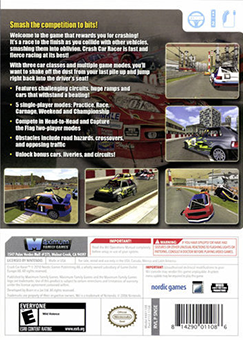
Crash Car Racer | Nintendo Wii | back cover