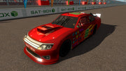 
Crash Car Racer Nintendo Wii gameplay screenshot — daytime circuit race with position, lap, speed, and damage HUD