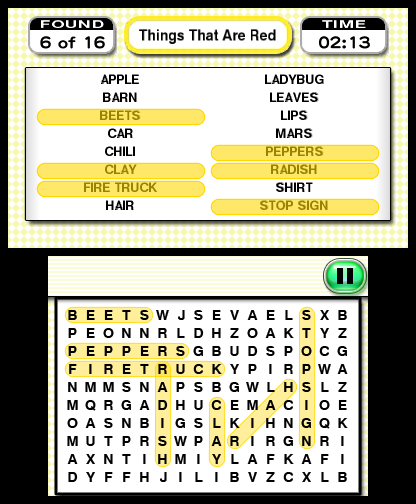
Crosswords Plus | Nintendo 3DS | gameplay screenshot 7