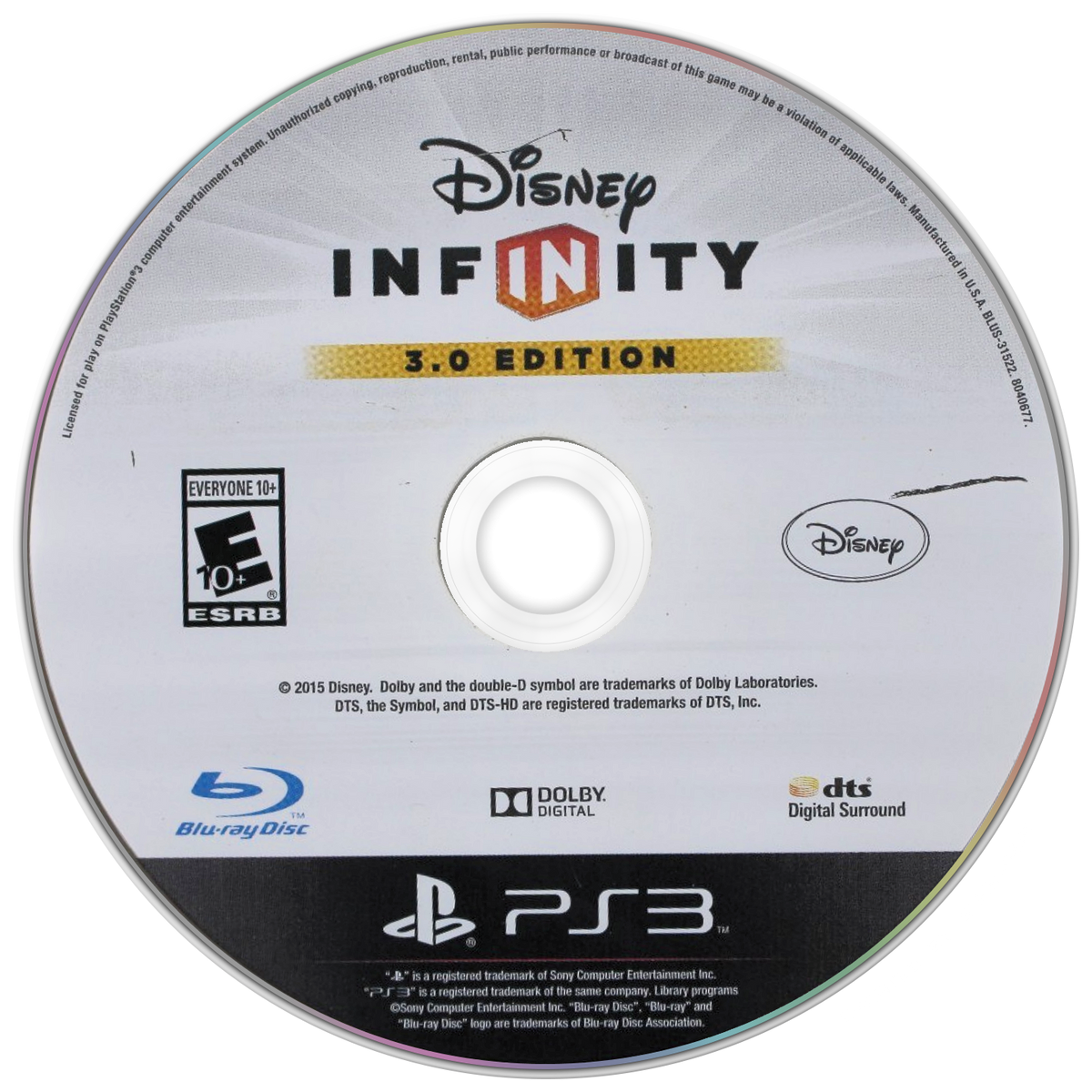 
Disney Infinity: 3.0 Edition | PS3 | physical media | LaunchBox North America