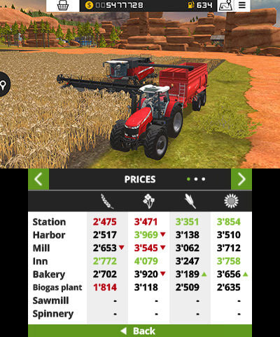 
Farming Simulator 18 | Nintendo 3DS | gameplay screenshot 1