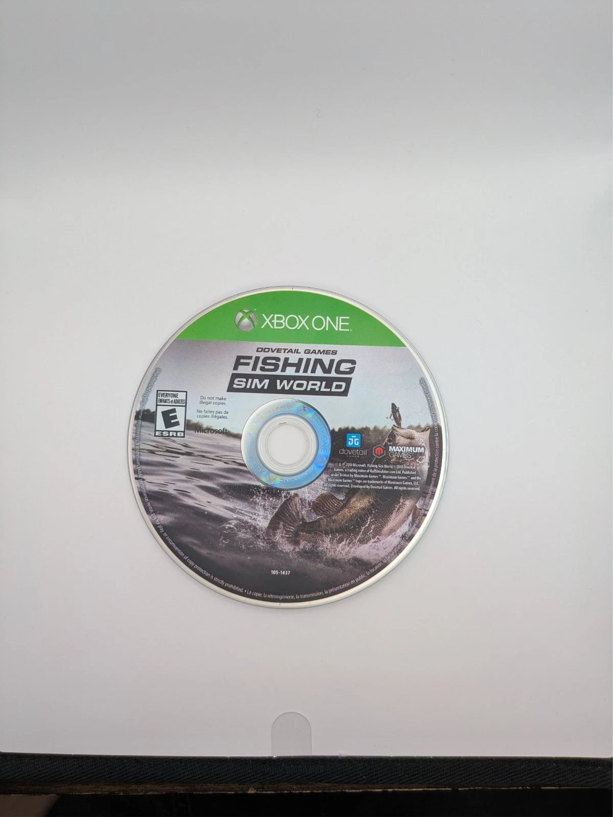 
Fishing Sim World | Xbox One | physical disc | UPC 814290014377
