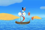 
Frozen: Olaf's Quest | Nintendo 3DS | gameplay screenshot | bouncy platform challenge