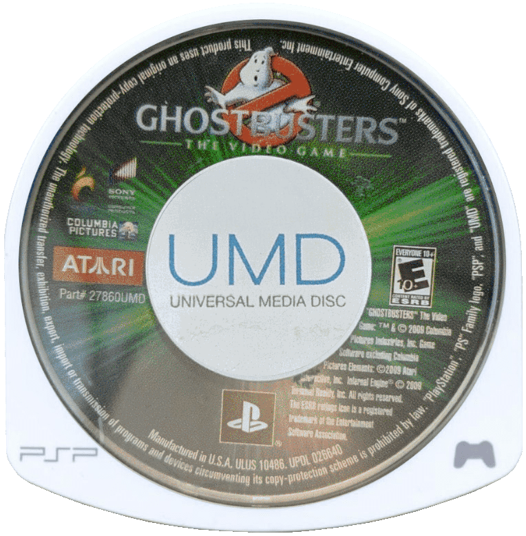 
Ghostbusters: The Video Game | PSP | North America UMD disc