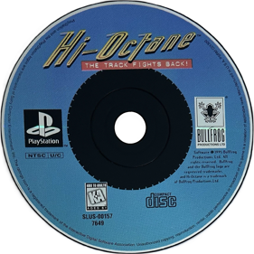 
Hi-Octane | Sony PlayStation | PS1 | North American disc | SLUS-00157 NTSC U/C | Source: LaunchBox 32248
