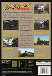 
Hi-Octane | Sony PlayStation | PS1 | North American long-box back cover | UPC 014633076493 | Source: LaunchBox 32248