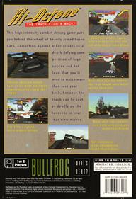 
Hi-Octane | Sony PlayStation | PS1 | North American long-box back cover | UPC 014633076493 | Source: LaunchBox 32248