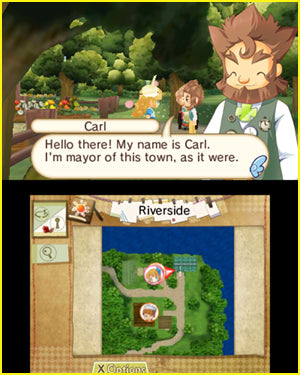 
Hometown Story | Nintendo 3DS | gameplay screenshot 4 | horse riding