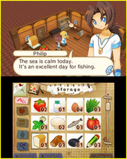 
Hometown Story | Nintendo 3DS | menu screenshot 2 | shop stock selection