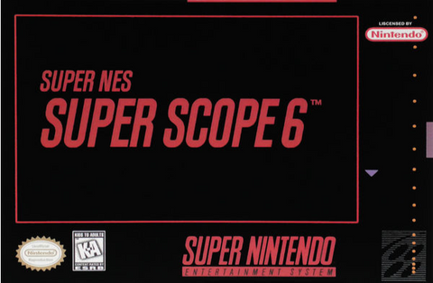 Super Scope 6 | SNES | Super Nintendo Entertainment System