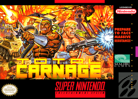 Total Carnage | SNES | Super Nintendo Entertainment System