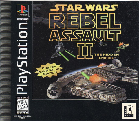 Star Wars: Rebel Assault II - The Hidden Empire | PlayStation 1 | PS1